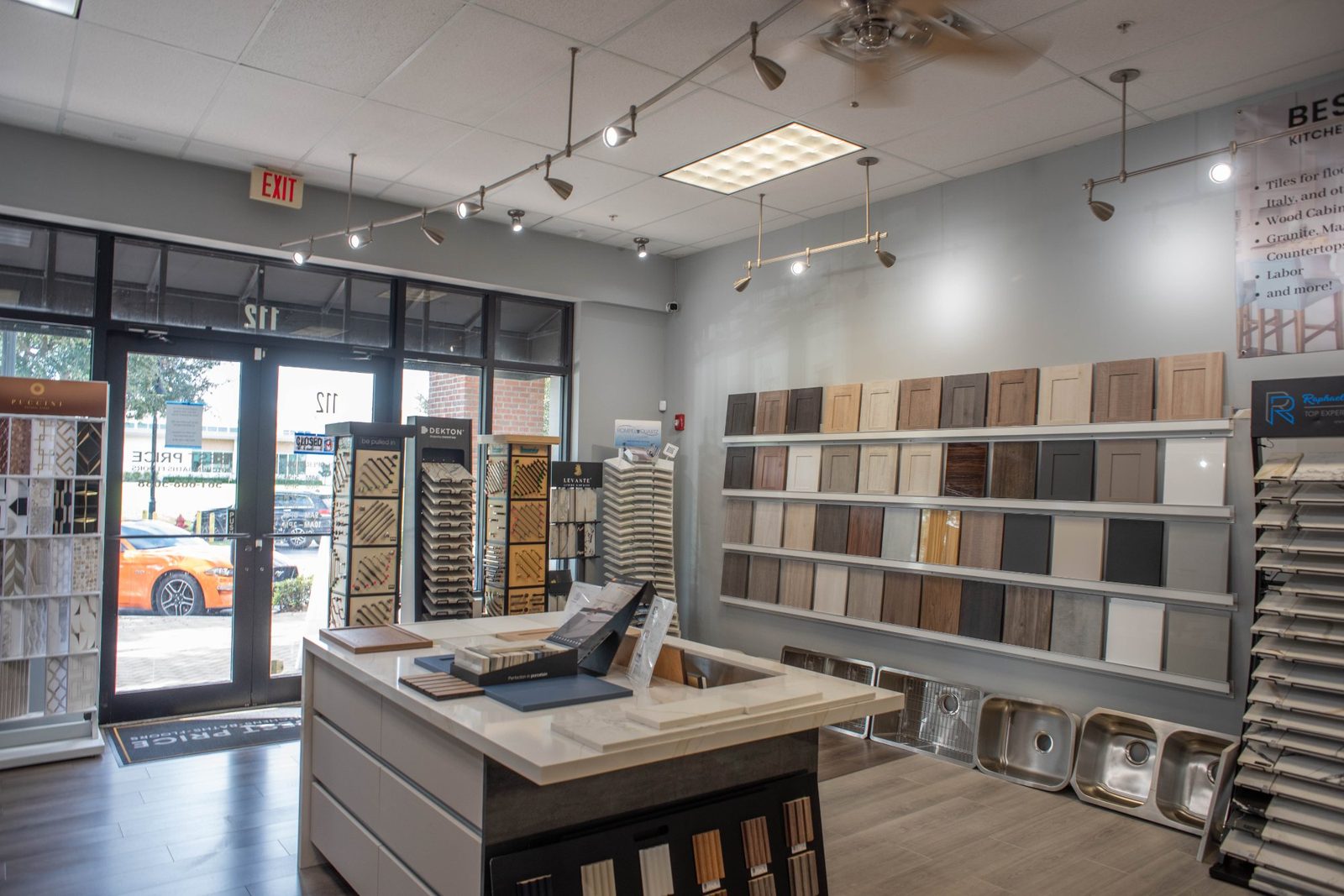 Best Price Kitchen Bath & Floors showroom — Canyon Town Center, Boynton Beach FL